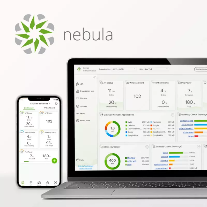Zyxel NWA50AX belaidis prieigos taškas, Wi-Fi 6, 1775 Mbit/s, baltas, PoE