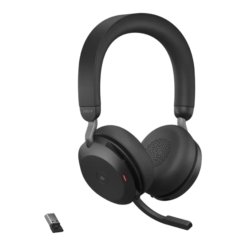 Jabra Evolve2 75 - USB-A MS Teams - Juoda