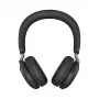 Jabra Evolve2 75 - USB-C MS Teams su stalo stovu, juoda, laidinis ir belaidis, skambučiams/muzikai, 20–20000 Hz, 197 g, ausinės