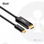 CLUB3D HDMI į USB Type-C aktyvus kabelis 4K60Hz M/M 1,8m