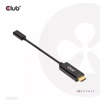 CLUB3D HDMI į USB Type-C aktyvus adapteris 4K60Hz M/F