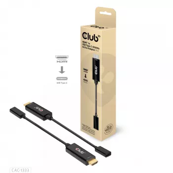 CLUB3D HDMI į USB Type-C aktyvus adapteris 4K60Hz M/F