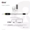 CLUB3D HDMI į USB Type-C aktyvus adapteris 4K60Hz M/F