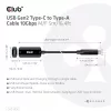 CLUB3D USB Gen2 Type-C į Type-A laidas 10Gbps M/F 5m