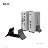Docking stotelė CLUB3D CSV-1568 metalinis korpusas USB Gen2 Type-C USB Gen2 Type-A HDMI DP VGA RJ45 120W