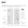 Docking stotelė CLUB3D CSV-1568 metalinis korpusas USB Gen2 Type-C USB Gen2 Type-A HDMI DP VGA RJ45 120W