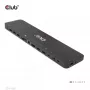 CLUB3D USB Gen1 Type-C Triple Display DP Alt mode Displaylink Dynamic PD Charging Dock su 120 W maitinimo šaltiniu