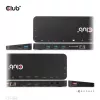 CLUB3D USB Gen1 Type-C Triple Display DP Alt mode Displaylink Dynamic PD Charging Dock su 120 W maitinimo šaltiniu