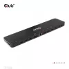 CLUB3D USB Gen1 Type-C Triple Display DP Alt mode Displaylink Dynamic PD Charging Dock su 120 W maitinimo šaltiniu