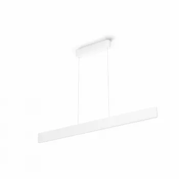 Pakabinamas išmanusis šviestuvas Philips Hue Ensis – balta ir spalvota aplinkos šviesa, Bluetooth, 220–240V, Ø40mm, gylis 1299mm, min. aukštis 164cm