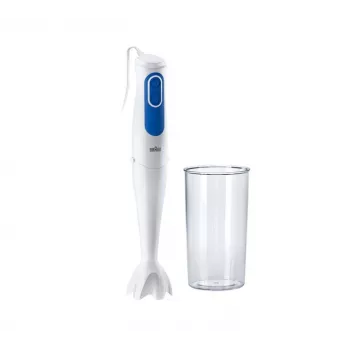 Braun MQ 3000 Smoothie panardomasis blenderis 0,6 l 700 W mėlynai baltas