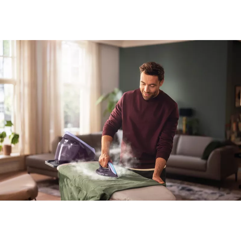 Philips 7000 serijos PSG7050/30 garų lyginimo stotis 2100 W 1.8 L SteamGlide Elite padas Violetinė