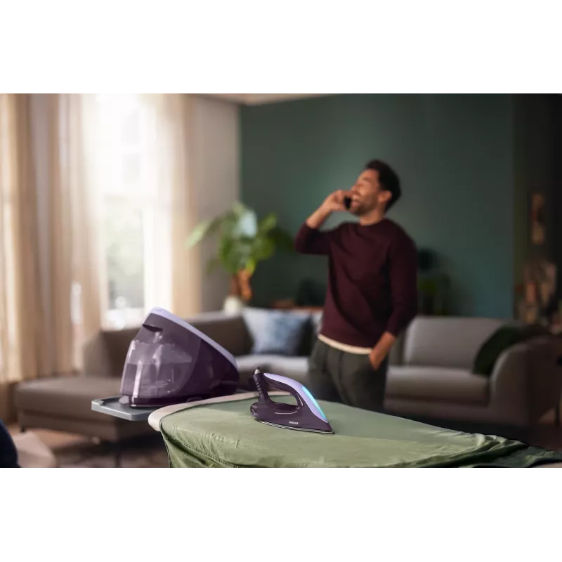 Philips 7000 serijos PSG7050/30 garų lyginimo stotis 2100 W 1.8 L SteamGlide Elite padas Violetinė