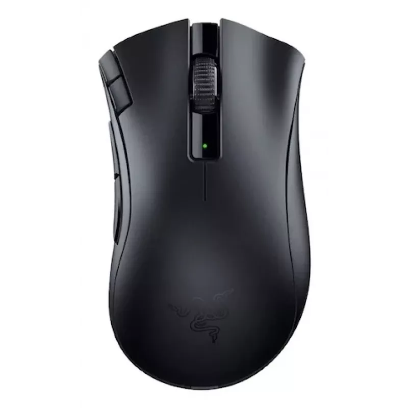 Žaidimų pelė Razer DeathAdder V2 X HyperSpeed – dešinei rankai, belaidė 2.4 GHz / Bluetooth, 14 000 DPI, 7 mygtukai, AA baterija, 103 g, juoda
