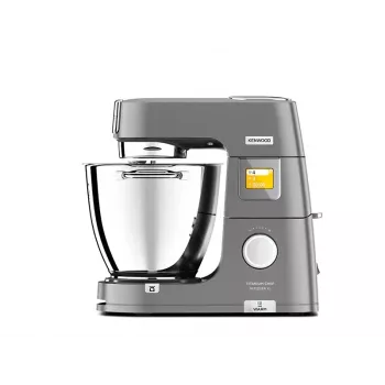 Standinis maišytuvas Kenwood KWL90.004SI — 1400 W, 7 L nerūdijančio plieno dubuo, jutiklinis valdymas, įmontuotos svarstyklės, sidabrinis