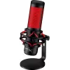 HyperX QuadCast – USB mikrofonas (juodai raudonas) su raudonu apšvietimu