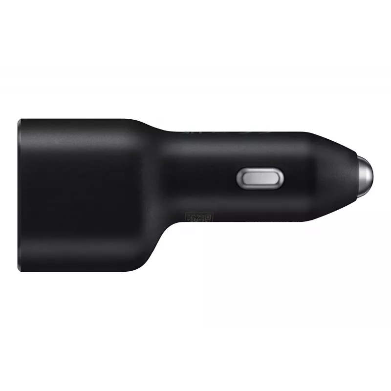 Automobilinis įkroviklis Samsung EP-L4020 40W (12V įvadas) USB-C 25W+15W juodas išmaniesiems telefonams