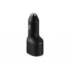 Automobilinis įkroviklis Samsung EP-L4020 40W (12V įvadas) USB-C 25W+15W juodas išmaniesiems telefonams