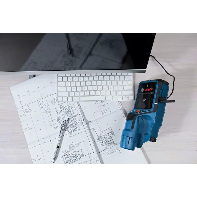 Bosch D-tect 200 C Professional skaitmeninis daugiafunkcis sienų detektorius 700 g