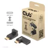 USB Type-C Gen2 kampinis adapteris 2 vnt. CLUB3D CAC-1528 — USB-C į USB-C, palaiko 4K@120Hz