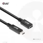 CLUB3D USB Gen1 Type-C ilginimo laidas 5Gbps 60W(20V/3A) 4K60Hz M/F 2m/6.56ft