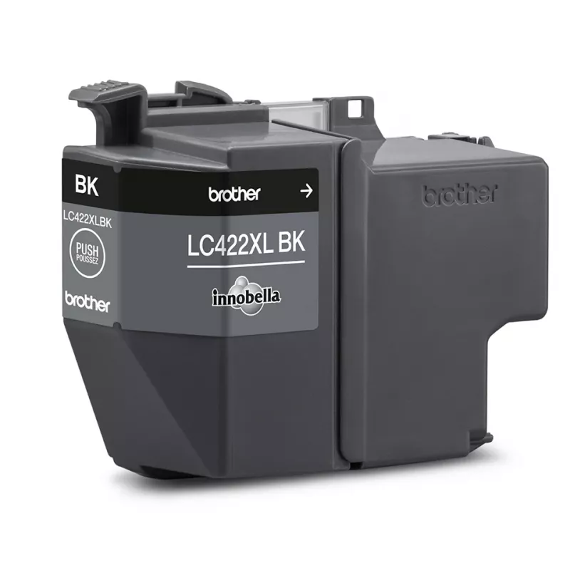 Kasetė Brother LC422XLBK 1 vnt Originali Didelės talpos (XL) Juoda