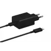 Samsung EP-T4510 universalus greitasis 45 W USB-C PD 3.0 įkroviklis juodas
