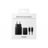 Samsung EP-T4510 universalus greitasis 45 W USB-C PD 3.0 įkroviklis juodas