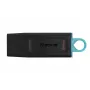 USB atmintukas Kingston 64GB USB 3.2 DataTraveler Exodia juodas/turquoise