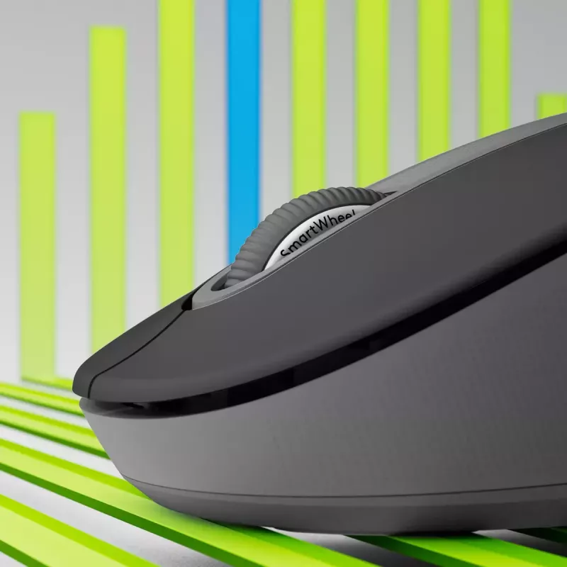 LOGITECH Signature M650 L belaidė pelė – didelėms rankoms, dešinei rankai, grafito spalva