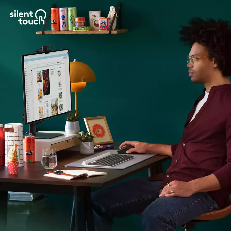 LOGITECH Signature M650 L belaidė pelė – didelėms rankoms, dešinei rankai, grafito spalva