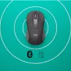 LOGITECH Signature M650 L belaidė pelė – didelėms rankoms, dešinei rankai, grafito spalva