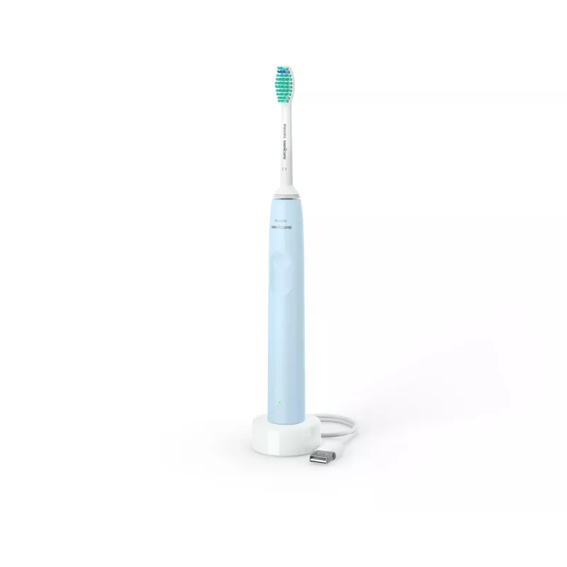 Philips Sonicare HX3651/12 elektrinis dantų šepetėlis su minkštu režimu, balta/mėlyna