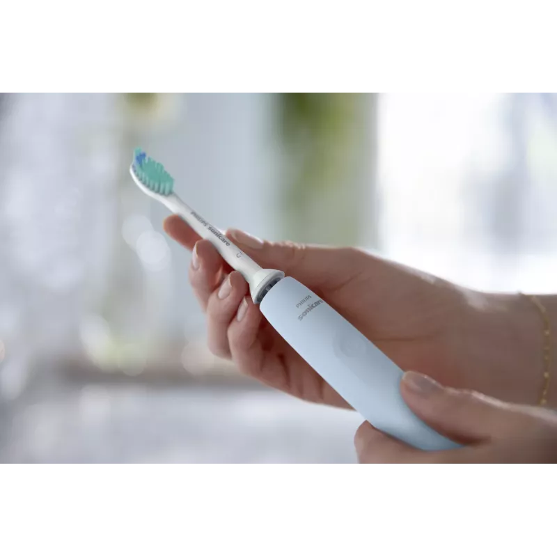 Philips Sonicare HX3651/12 elektrinis dantų šepetėlis su minkštu režimu, balta/mėlyna