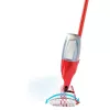 Mopas VILEDA Spray Max Microfibre Dry & Wet – plastikinė galvutė, 0,6 l vandens bakelis, antibakterinis, baltas/raudonas