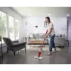 Mopas VILEDA Spray Max Microfibre Dry & Wet – plastikinė galvutė, 0,6 l vandens bakelis, antibakterinis, baltas/raudonas