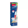 Mopas VILEDA Spray Max Microfibre Dry & Wet – plastikinė galvutė, 0,6 l vandens bakelis, antibakterinis, baltas/raudonas