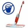 Mopas VILEDA Spray Max Microfibre Dry & Wet – plastikinė galvutė, 0,6 l vandens bakelis, antibakterinis, baltas/raudonas