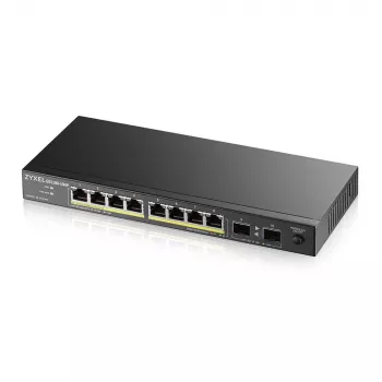 Zyxel GS1100-10HP v2 nevaldomas Gigabit Ethernet (10/100/1000) maitinimas per Ethernet (PoE) juodas