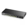 Zyxel GS1100-10HP v2 nevaldomas Gigabit Ethernet (10/100/1000) maitinimas per Ethernet (PoE) juodas