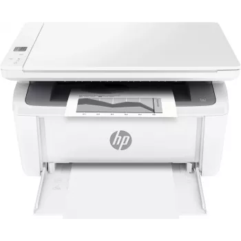 Daugiafunkcis lazerinis spausdintuvas HP LaserJet MFP M140w – nespalvotas, 20 ppm, 600×600 DPI, A4, Wi‑Fi, Ethernet, baltas