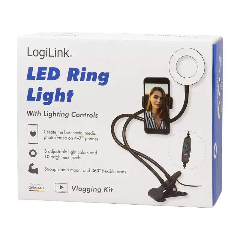 Apšvietimo žiedas LogiLink AA0150 24 LED