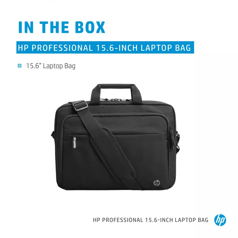 Dėklas nešiojamam kompiuteriui HP Professional 15.6 col. portfelis vienspalvis