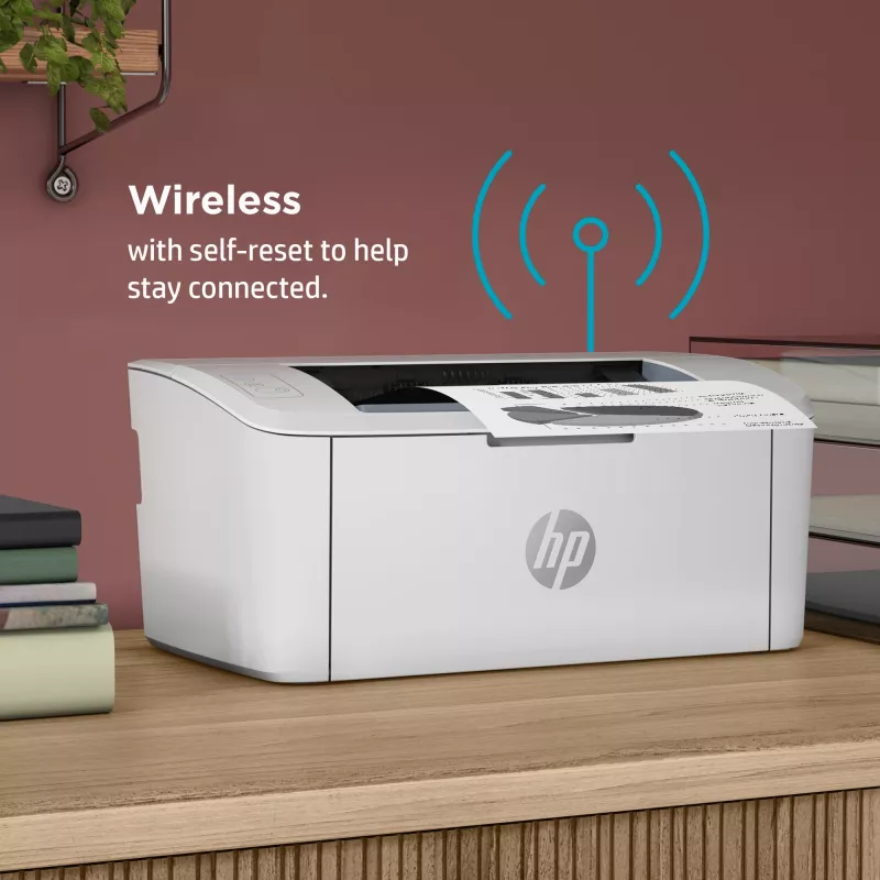 HP LaserJet M110w spausdintuvas, lazerinis, 600 x 600 DPI, A4, 20 ppm, paruoštas tinklui, baltas
