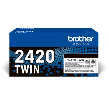 Toneris Brother TN2420 Dvigubas paketas 3000 puslapių Juoda