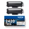 Toneris Brother TN2420 Dvigubas paketas 3000 puslapių Juoda