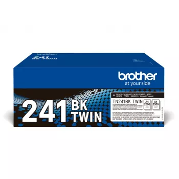 Tonerių rinkinys Brother TN241BK - 2000 puslapių - Juoda - 2 vnt.