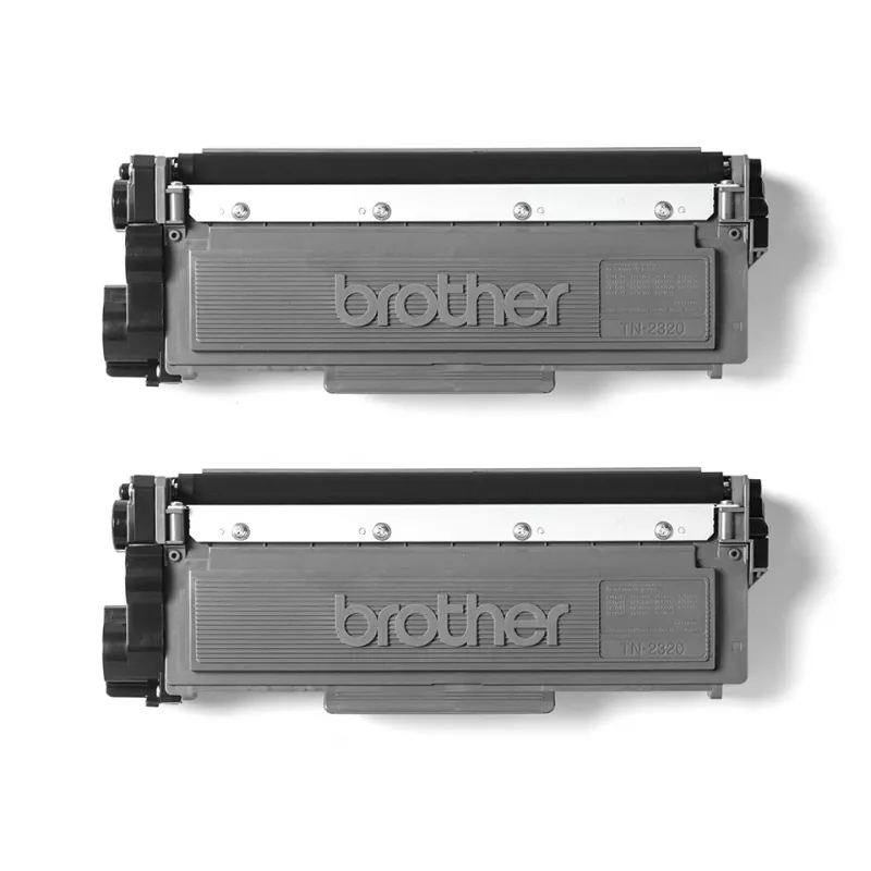 Tonerių kasetė Brother TN-2320TWIN 2600 puslapių Juoda