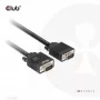 VGA kabelis dvipusis M/M 10m/32.8ft CLUB3D CAC-1710