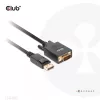 DisplayPort į VGA laidas M/M CLUB3D CAC-1012 2m